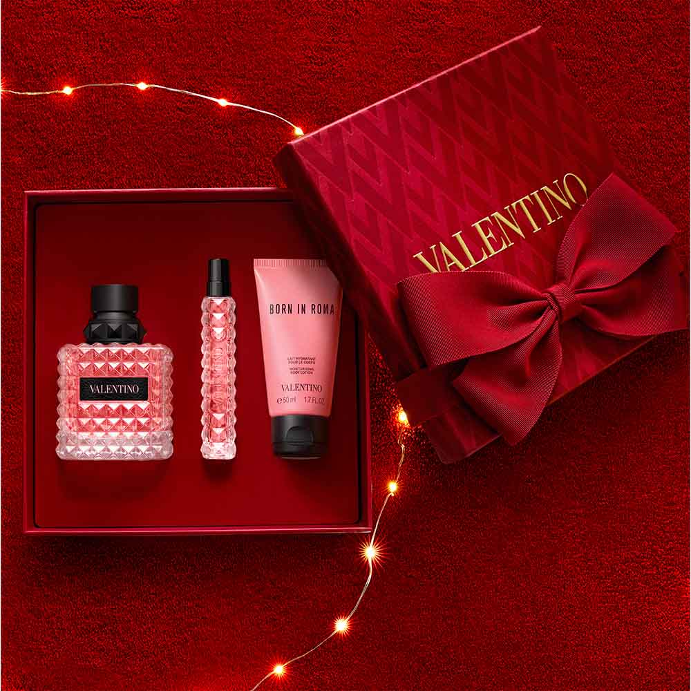 SET BORN IN ROMA DONNA EAU DE PARFUM